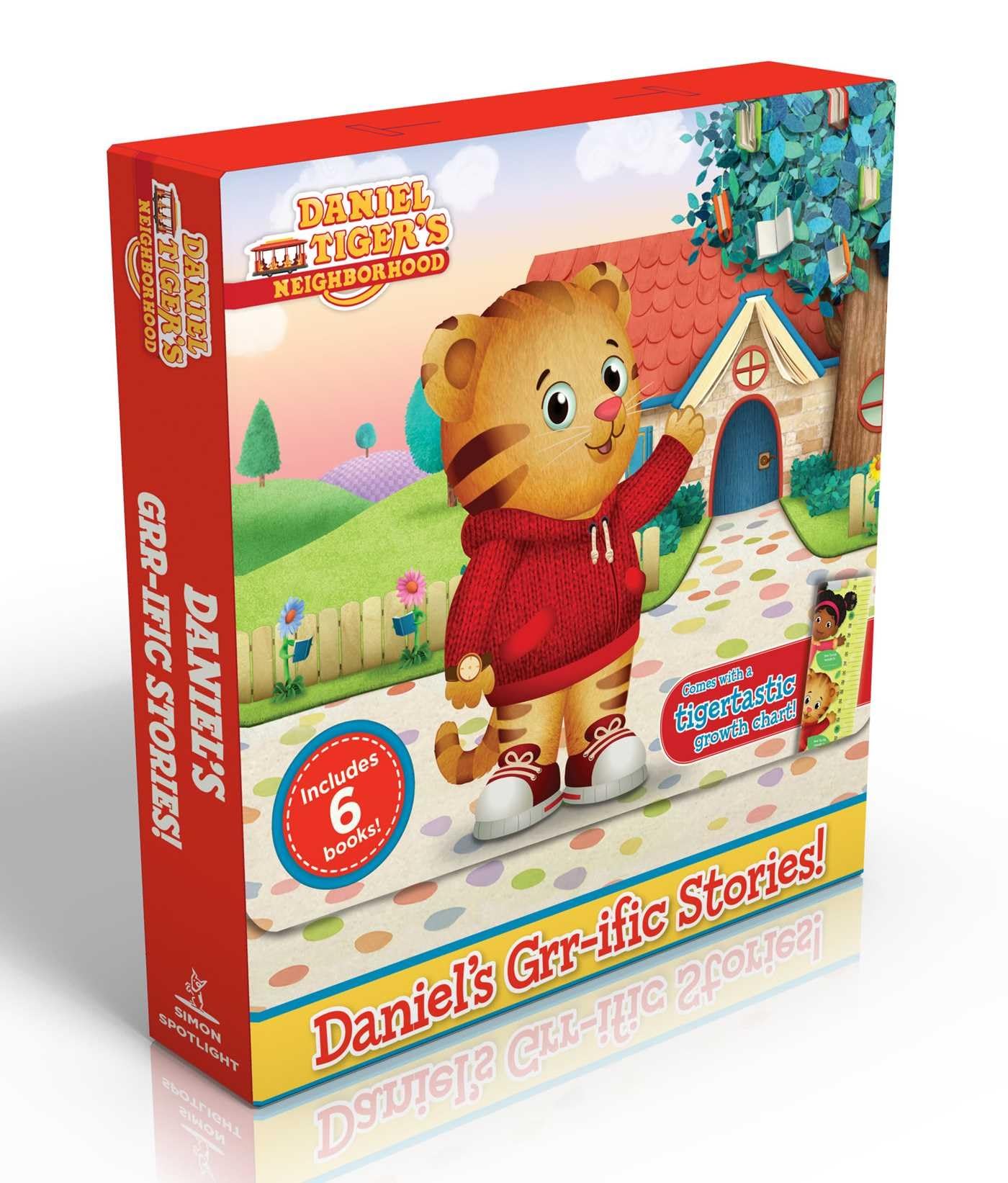 Daniels Grrific Stories! (Comes with a tigertastic growth chart!) (Boxed Set): Welcome to the Neighborhood!; Daniel Goes to Sc