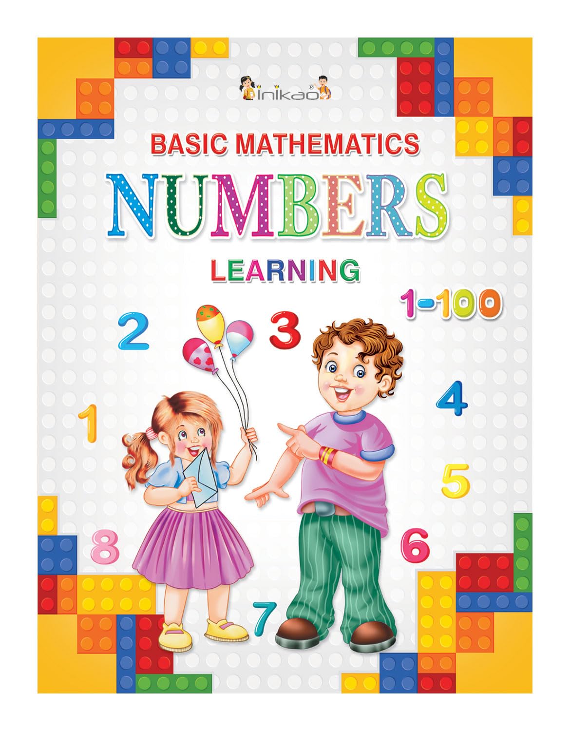 Inikao Copy Writing Book On Numbers For Kids Age 3+ Years | Trace And Write Handwriting Practice Workbook On Numbers 1 To 100