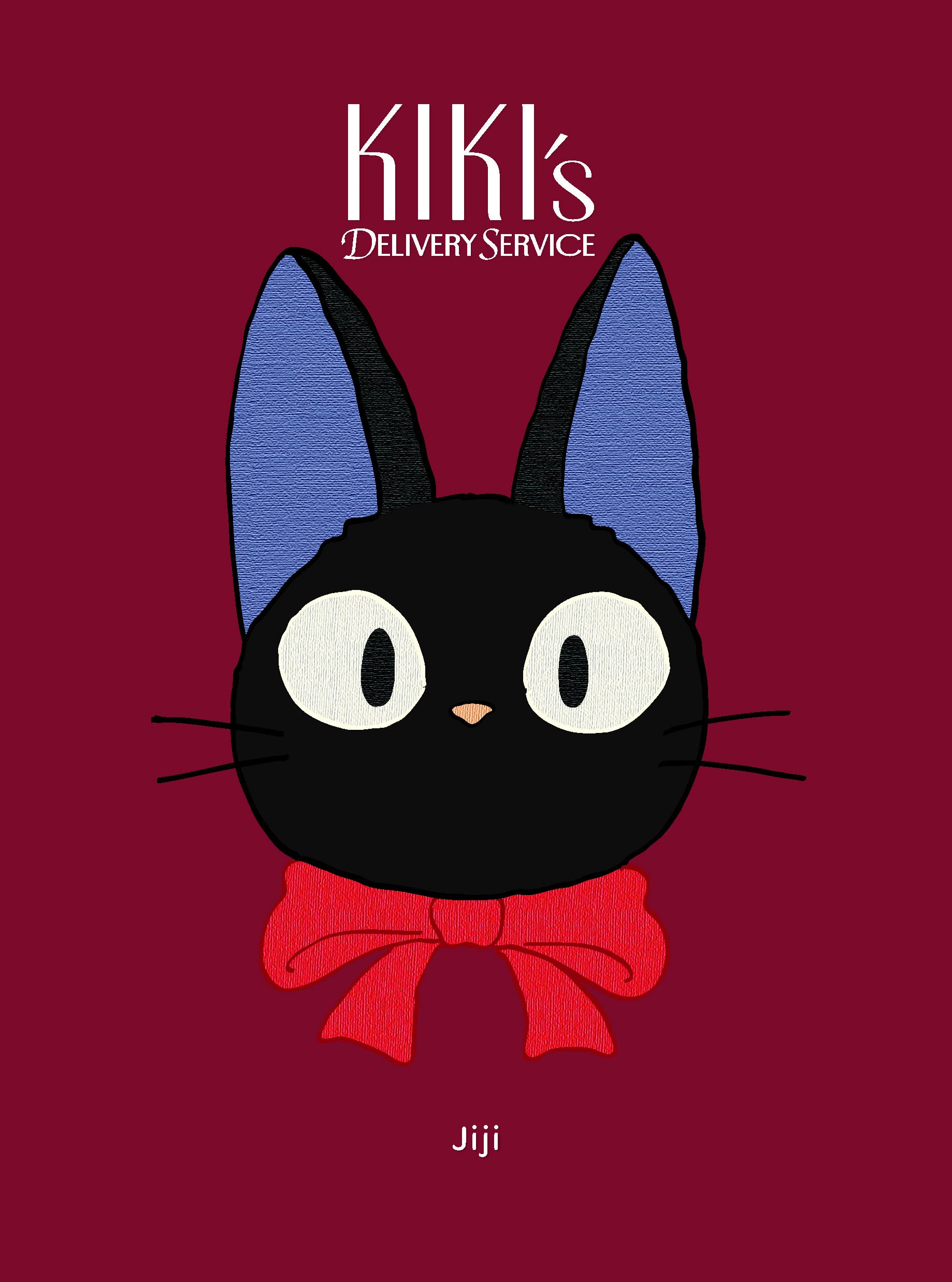 Kikis Delivery Service: Jiji Plush Journal: (Textured Journal, Japanese Anime Journal, Cat Journal) (Studio Ghibli x Chronicle 