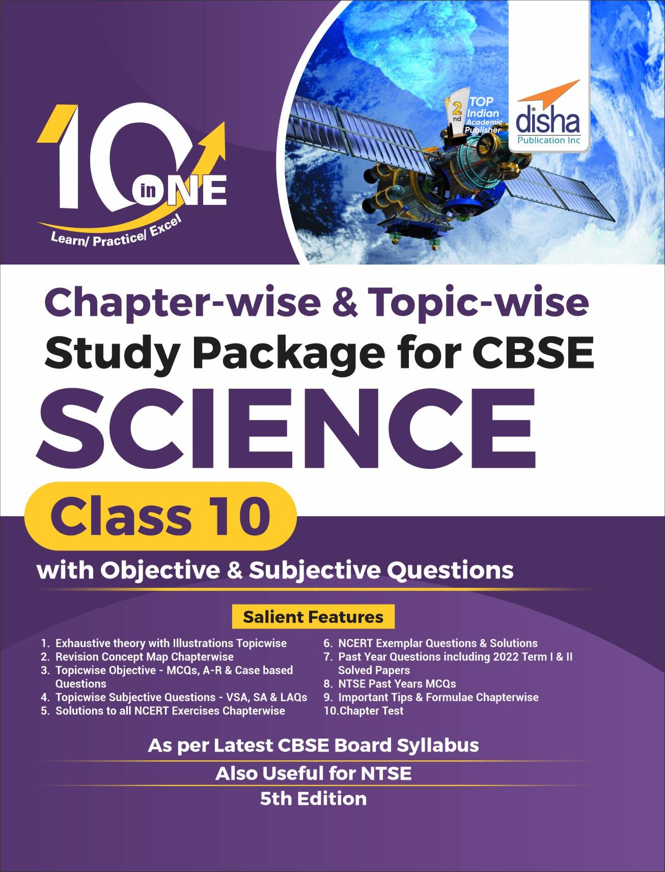 10 In One ChapterWise & TopicWise Study Package For Cbse Science Class 10 With Objective & Subjective Questions 5Th Edition