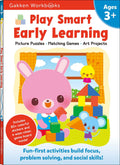 Play Smart Early Learning Age 3+: Preschool Activity Workbook with Stickers for Toddlers Ages 3, 4, 5: Learn Essential First Ski