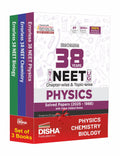 Disha Errorless 38 Years Nta Neet (Ug) ChapterWise & TopicWise Physics, Chemistry & Biology Pyq (2025  1988) Books 20Th Editi