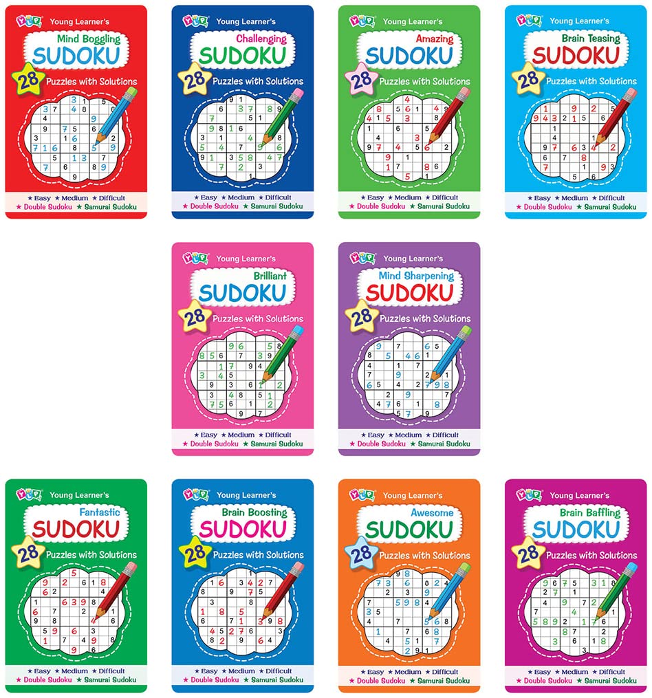 Sudoku Pads (Set Of 10 Pads)