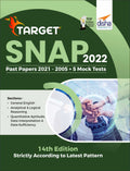 Target Snap 2022 (Past Papers 2005  2021) + 5 Mock Tests 14Th Edition [Paperback] Disha Experts [Paperback] Disha Experts