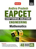 MTG Andhra Pradesh EAPCET Chapterwise Previous Years (20202024) Solved Question Papers Mathematics Book | 3800+ MCQs with Detai