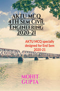 AKTU MCQ 4TH Sem Civil Engineering 202021 : AKTU MCQ 2nd Year Civil Engineering specially designed for University exam 202021