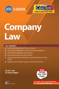 Taxmanns CRACKER for Company Law (Paper 2 | Company Law)  Covering past exam questions & detailed (pointwise) answers along 