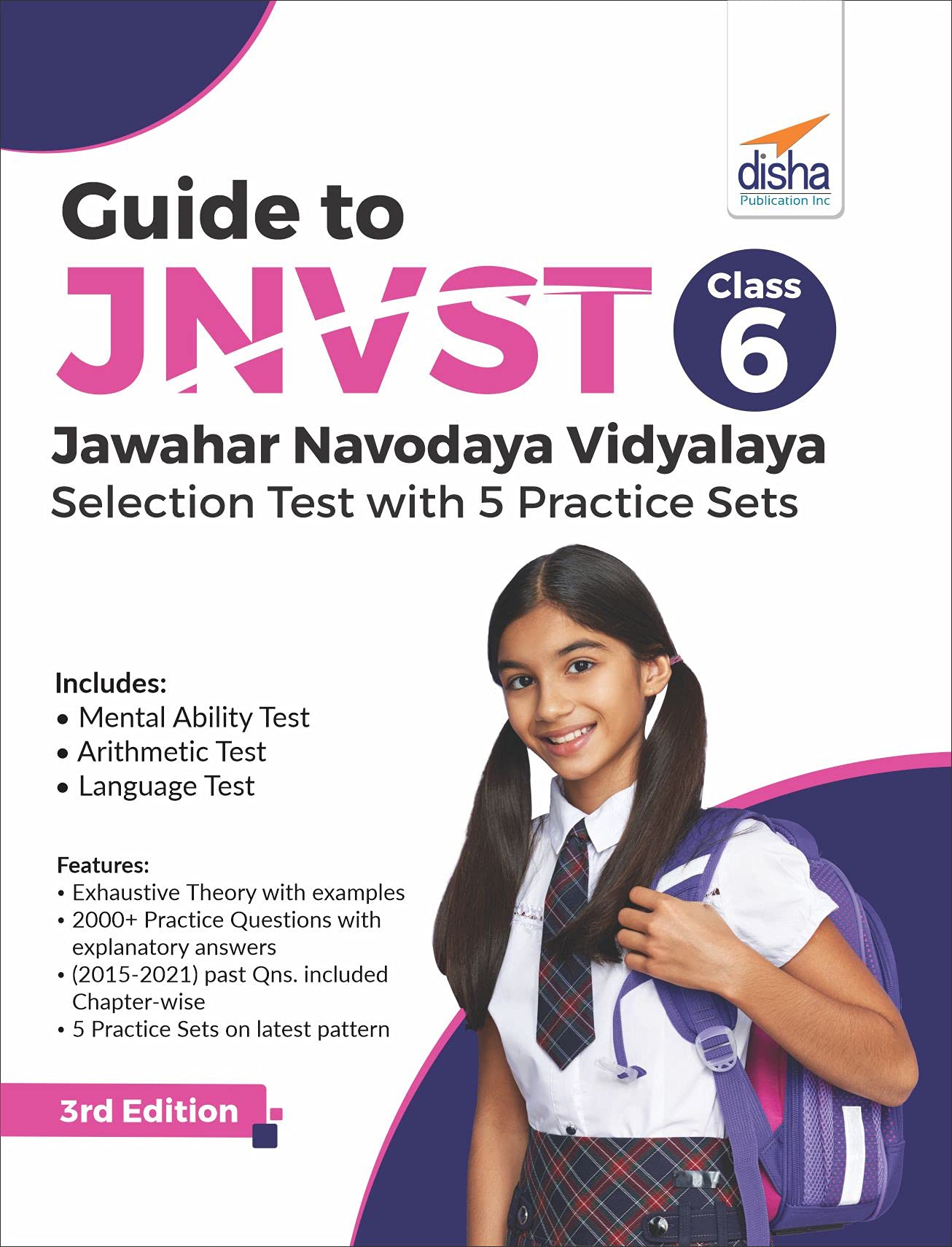 Guide To Jnvst Class 6 Jawahar Navodaya Vidyalaya Selection Test With 5 Practice Sets 3Rd Edition [Paperback] Disha Experts