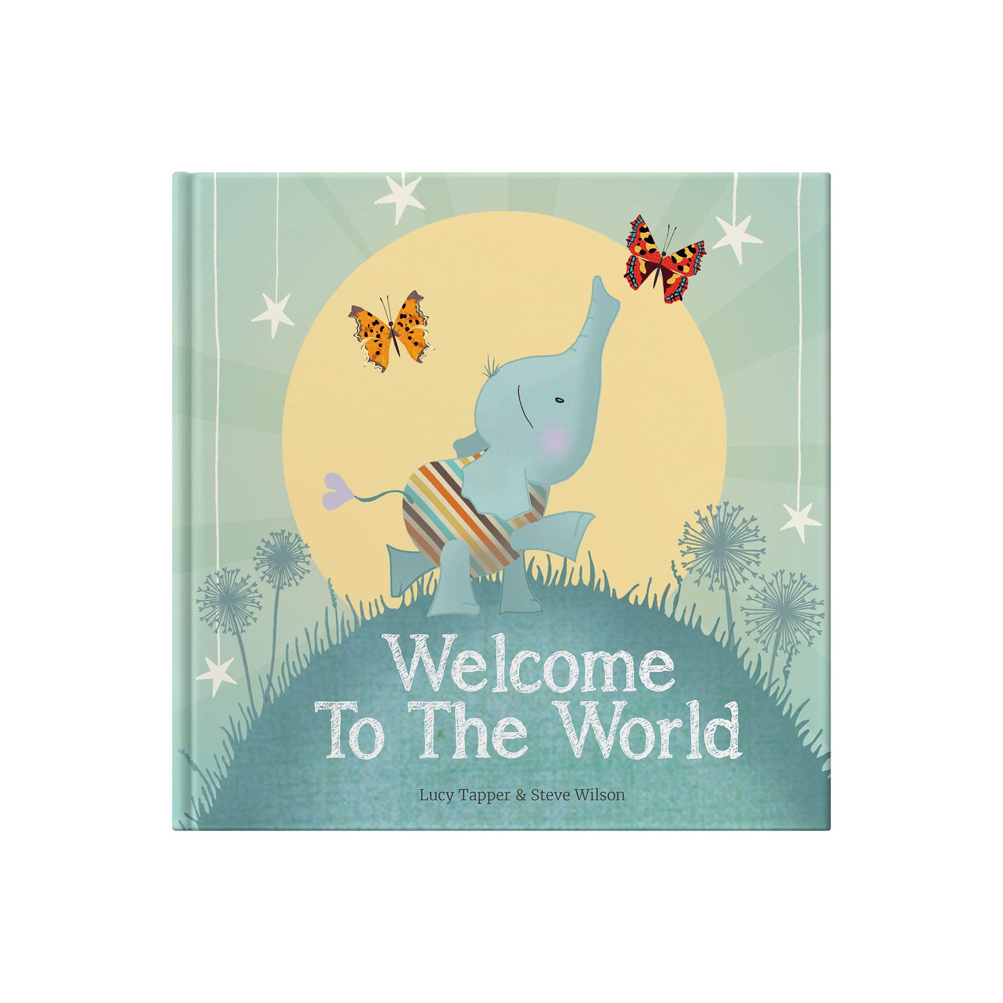 Welcome to the World  keepsake gift book for a new baby