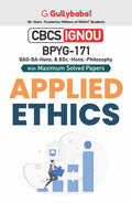 Gullybaba IGNOU BAHDH 1st, 5th Sem BPYG171 Applied Ethics in English