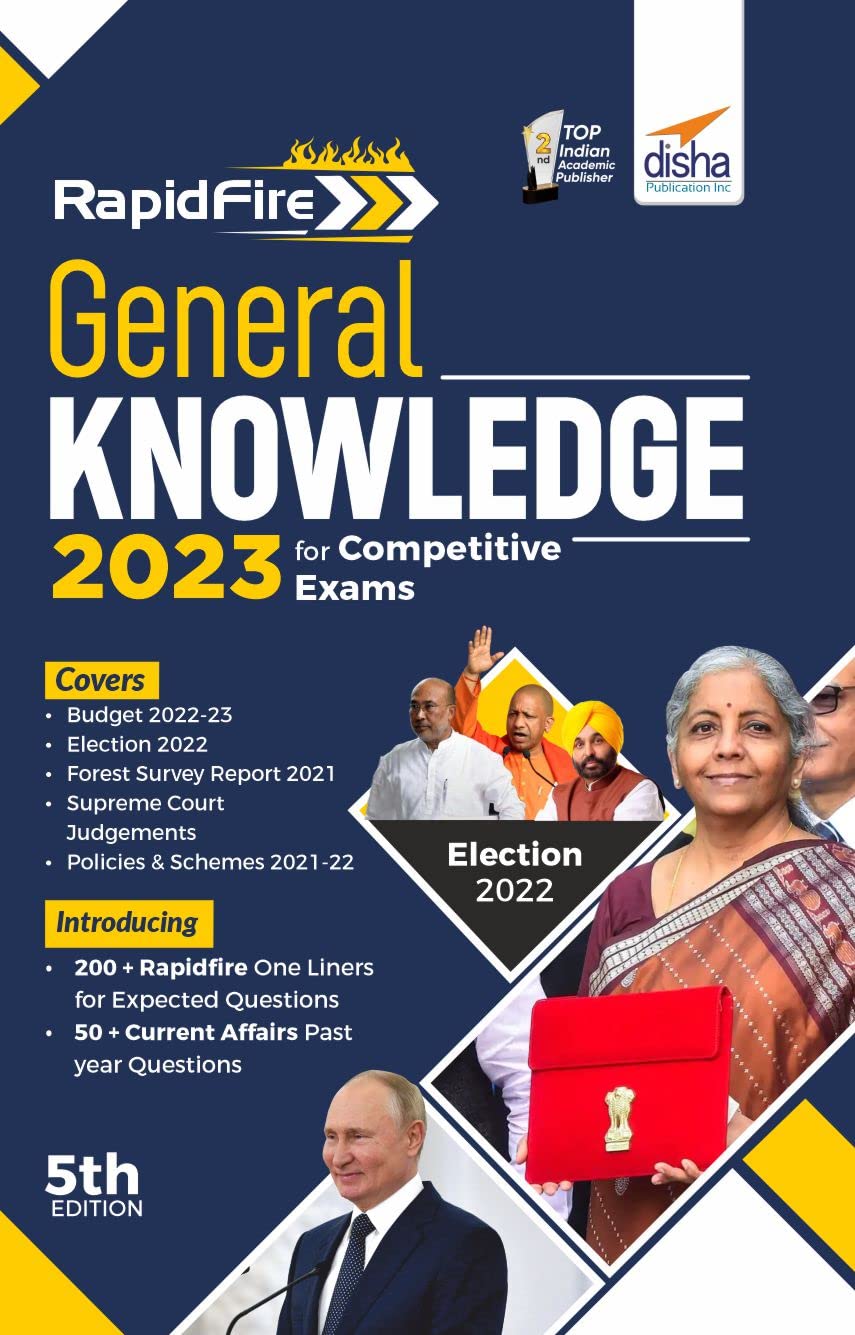 Rapidfire General Knowledge 2023 For Competitive Exams 5Th Edition