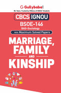 Gullybaba IGNOU BAG 6th Sem BSOE146 Marriage, Family and Kinship in English  Latest Edition IGNOU Help Book with Solved Previo