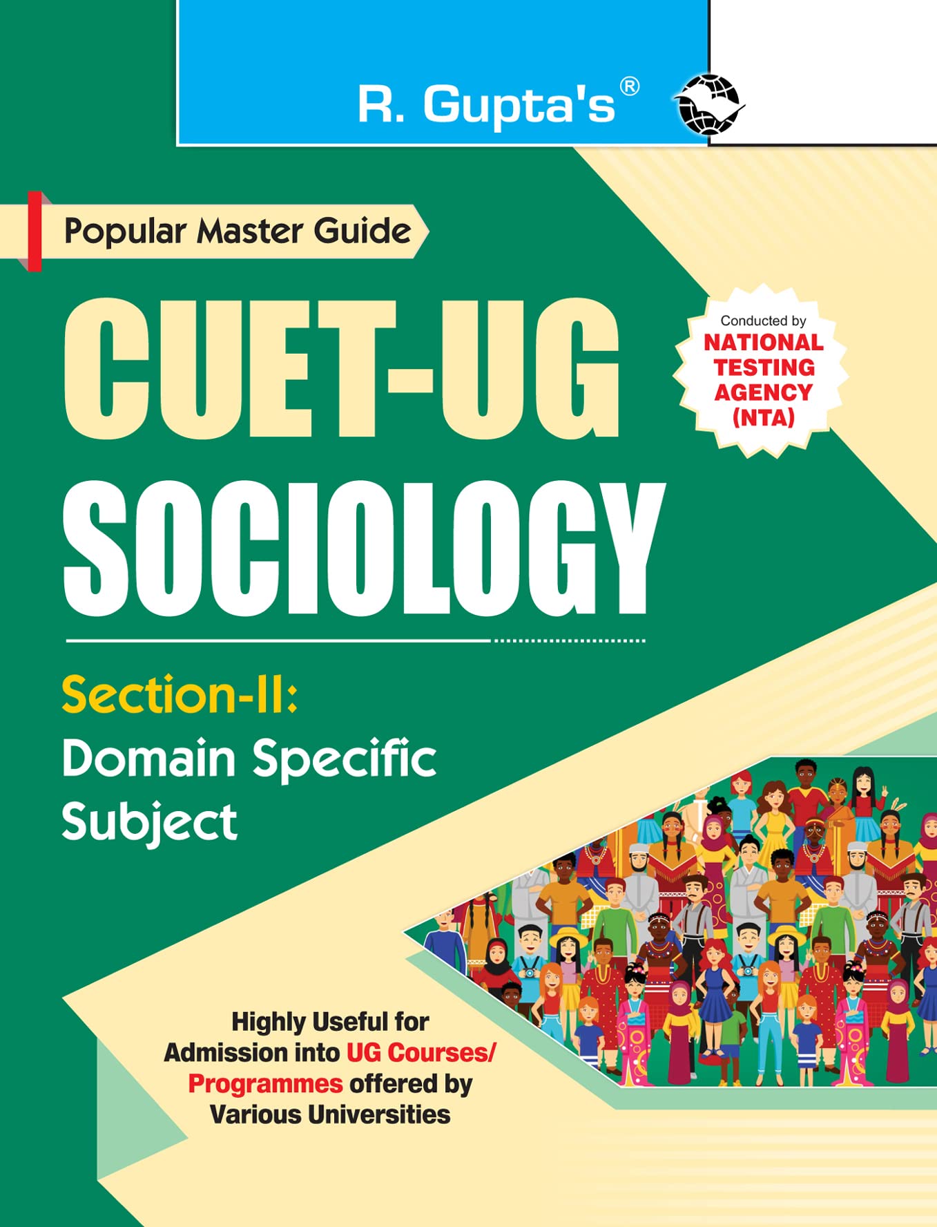 CUETUG : SectionII (Domain Specific Subject : SOCIOLOGY) Entrance Test Guide