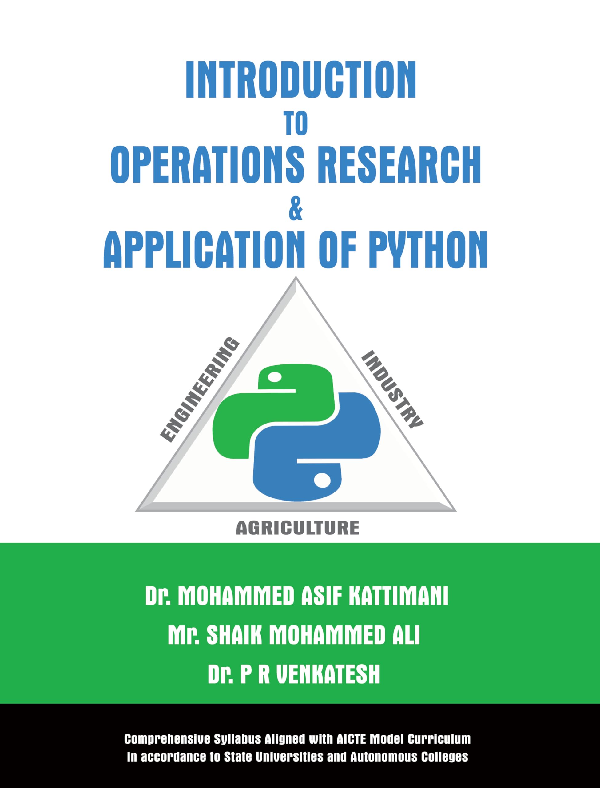Introduction to Operations Research & Application of Python