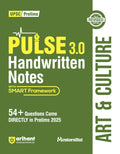 Arihant PULSE 3.0 UPSC Handwritten Notes Art & Culture| Fully Revised Edition with SMART Framework | for UPSC Prelims, State PCS