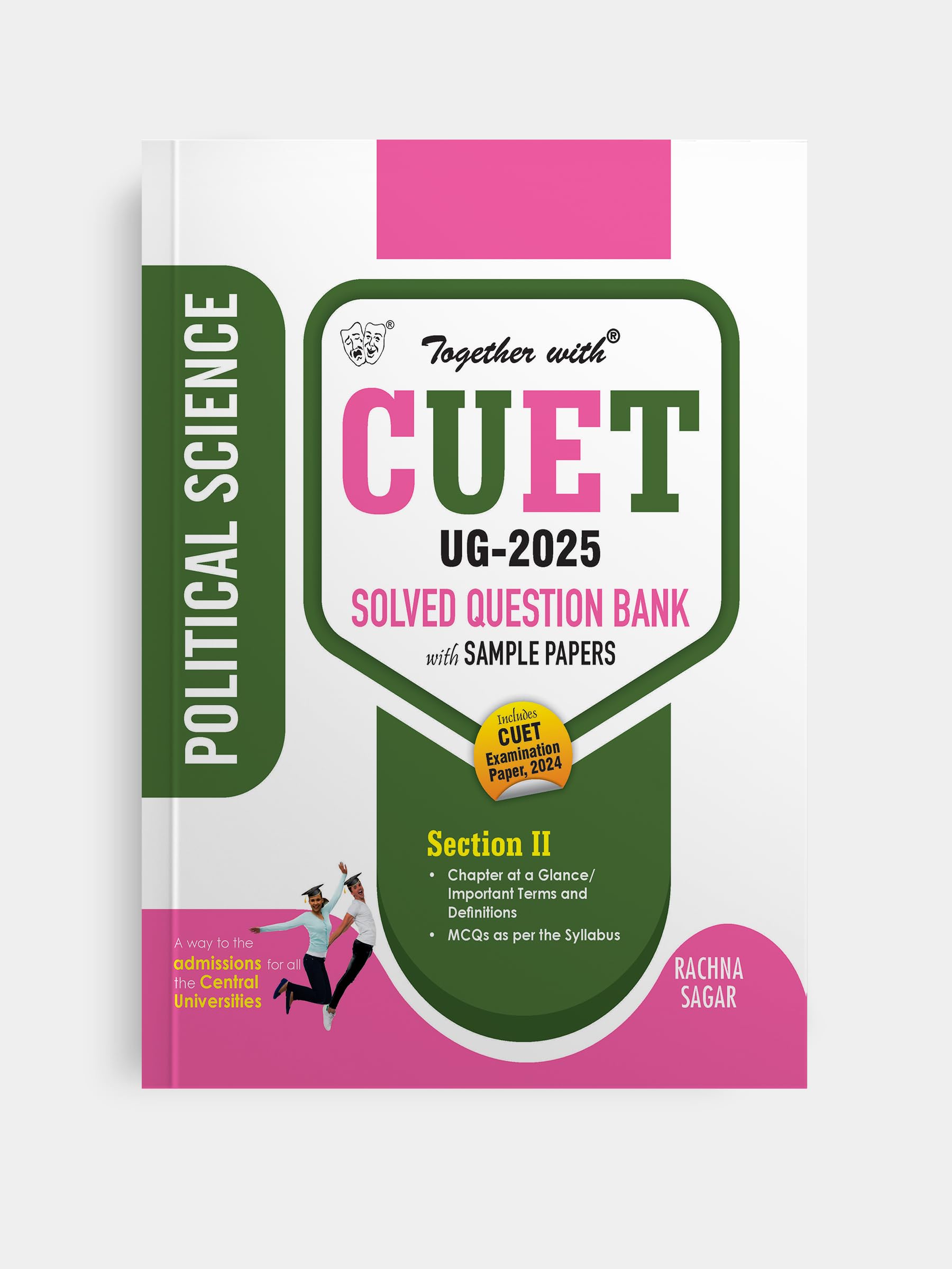 Together With CUET UG Entrance Exam Books 2025 Political Science Solved Question Bank With Sample Paper (Central University Base