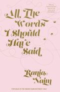 All the Words I should Have Said (English)