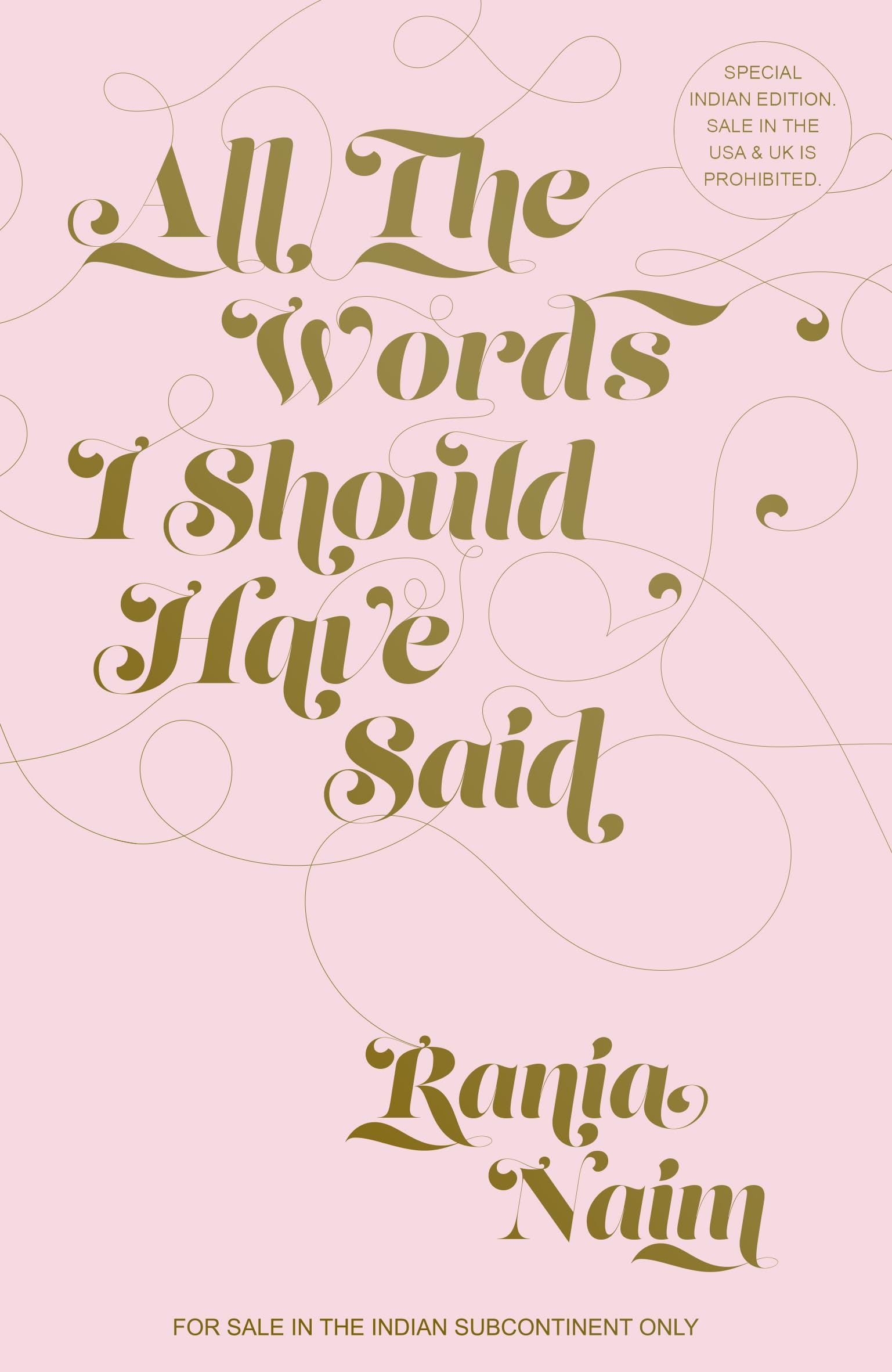 All the Words I should Have Said (English)