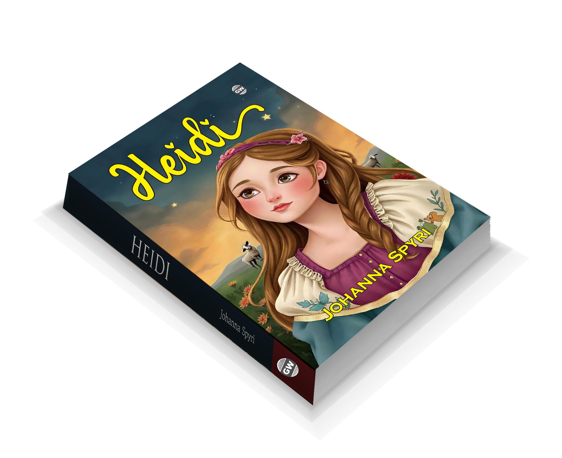 Heidi (Paperback) : Sweet Childrens Classic, Famous Story of a Little Girl in the Alps, Timeless Family Novel of Love and Care, 