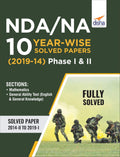 Nda/ Na 10 YearWise Solved Papers (2019  14) Phase I & Ii
