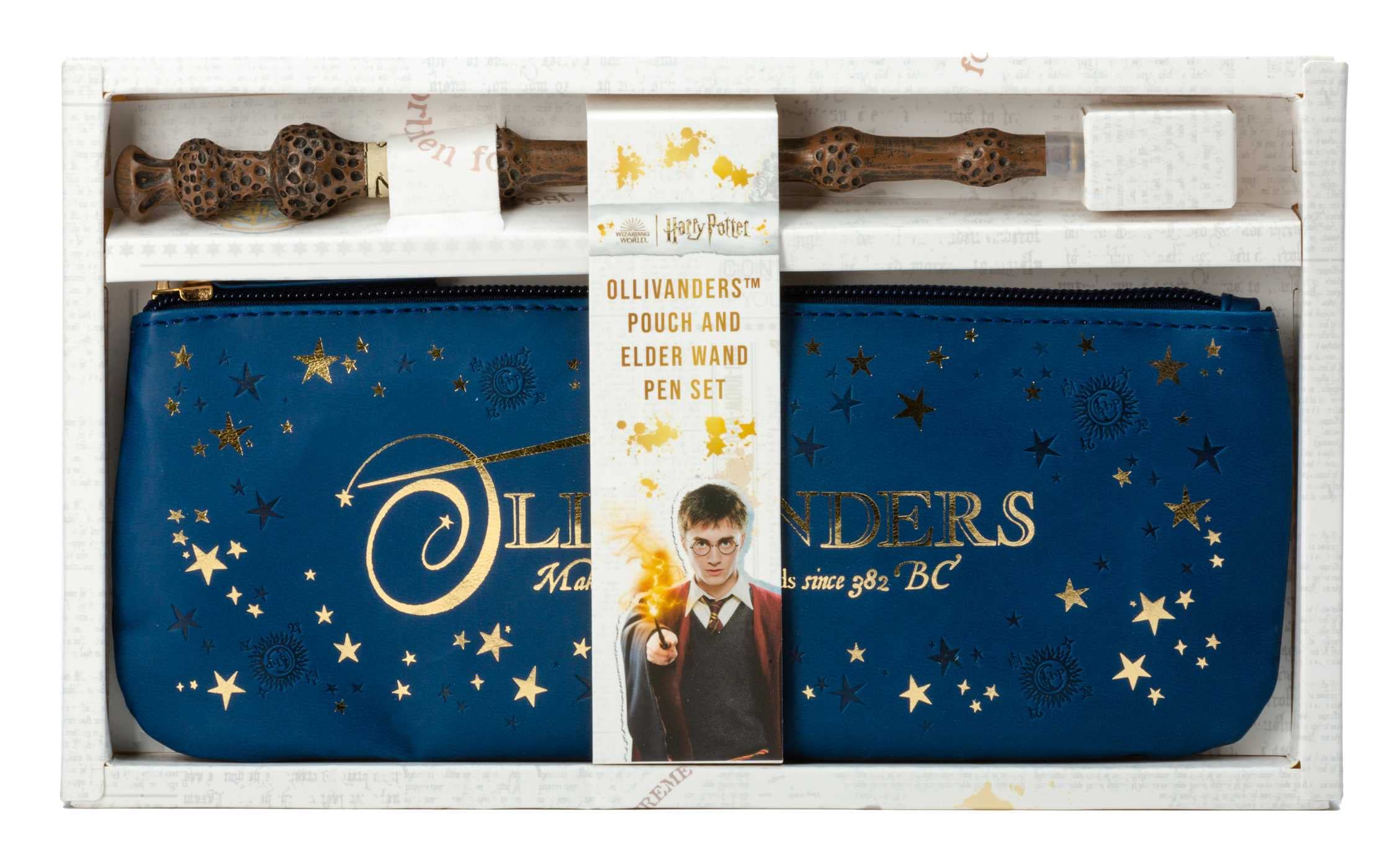 Harry Potter: Ollivanders Accessory Pouch And Elder Wand Pen Set