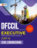 GKP DFCCIL 202526 : Executive  CBT II  Civil Engineering  Guide| Includes Practice Paper| Dedicated Freight Corridor Corpora
