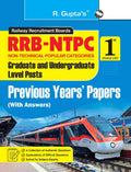 RRBNTPC: Graduate & Undergraduate Level Posts (1st Stage Exam) Previous Years Papers (With Answers)