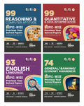 95 Reasoning/ Quantitative Aptitude/ English/ General Awareness TopicWise Solved Papers For Ibps/ Sbi/ Rrb/ Rbi Bank Clerk/ Po 