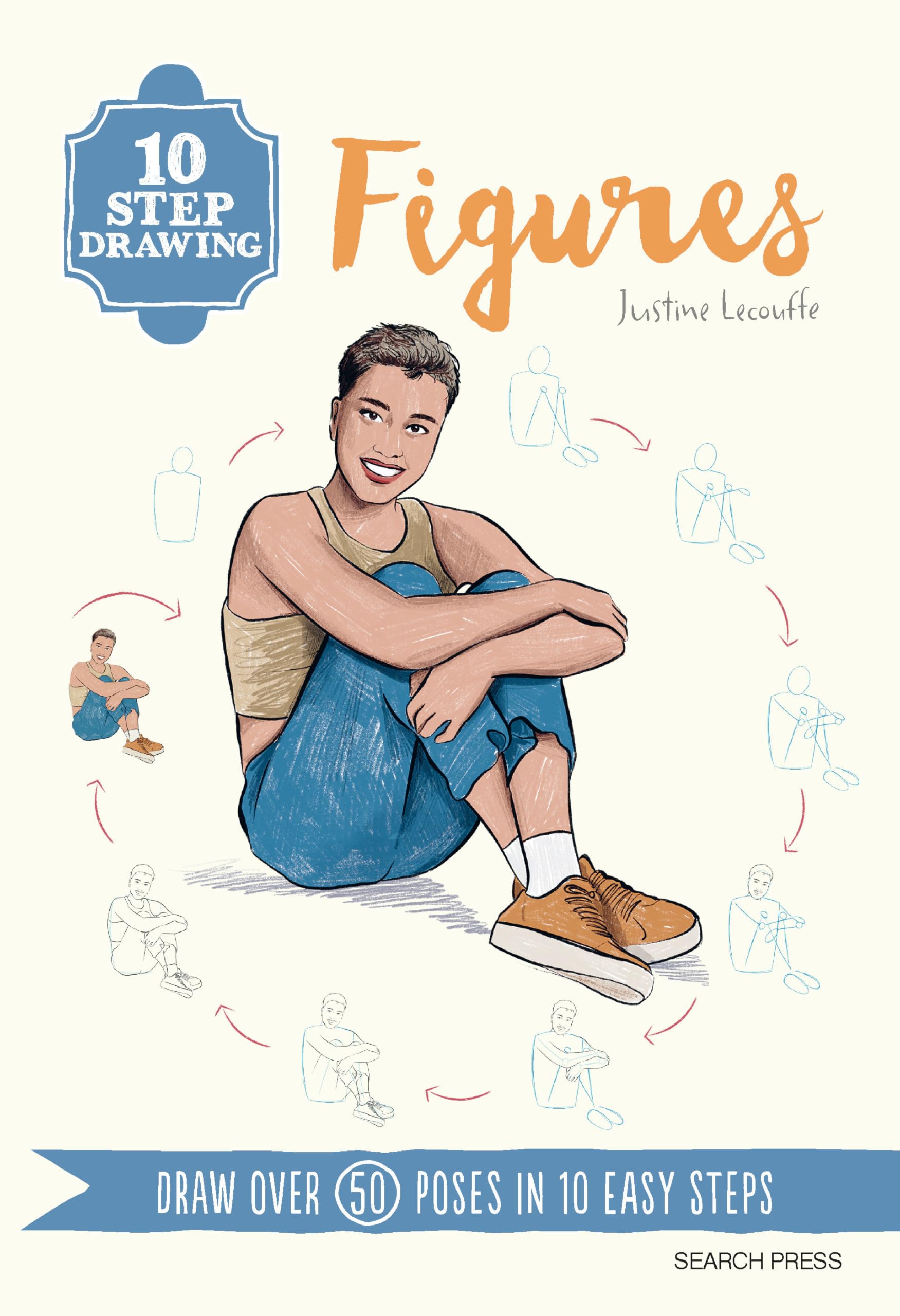10 STEP DRAWING FIGURES
