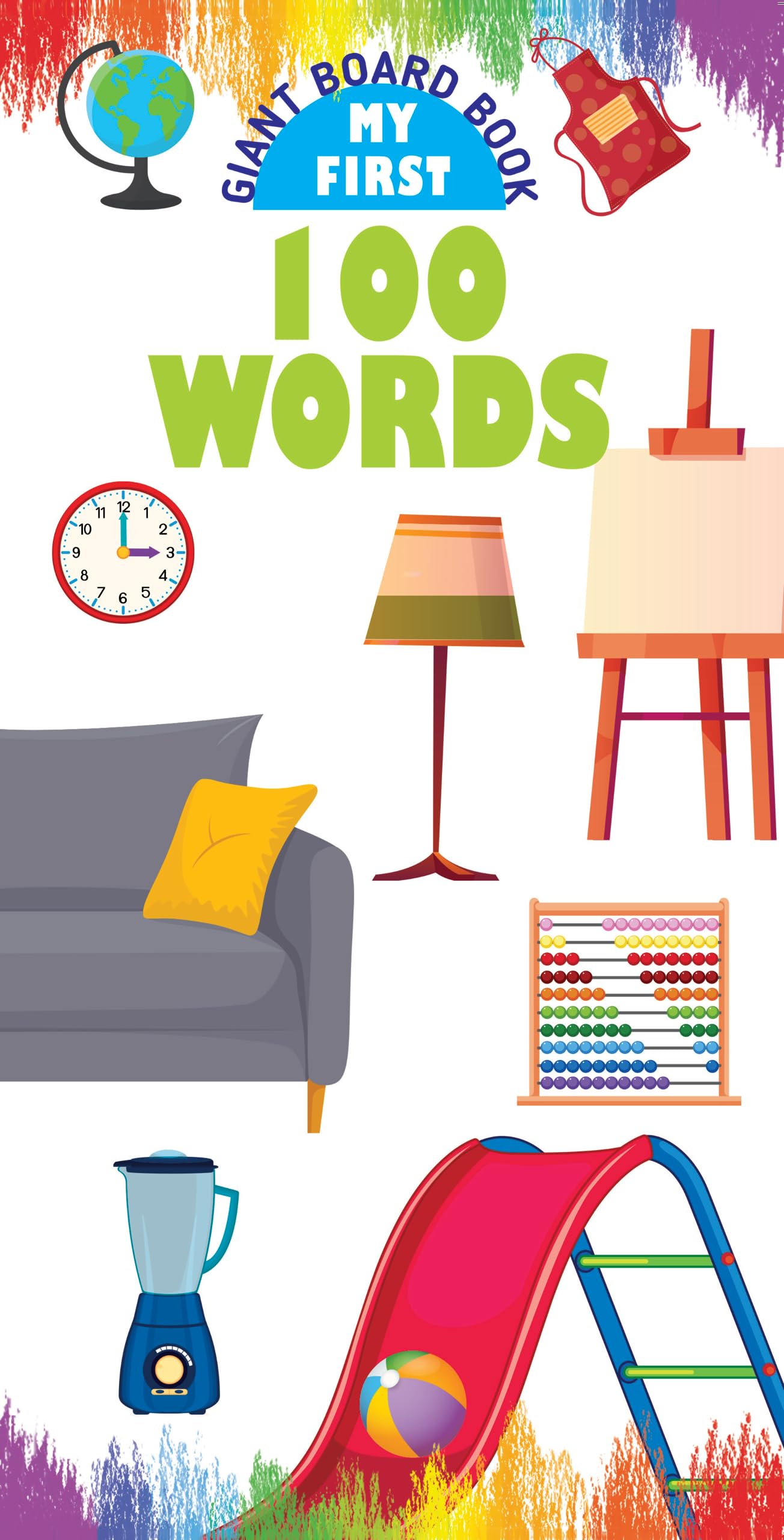 Giant Tall Board Book:My First 100 Words