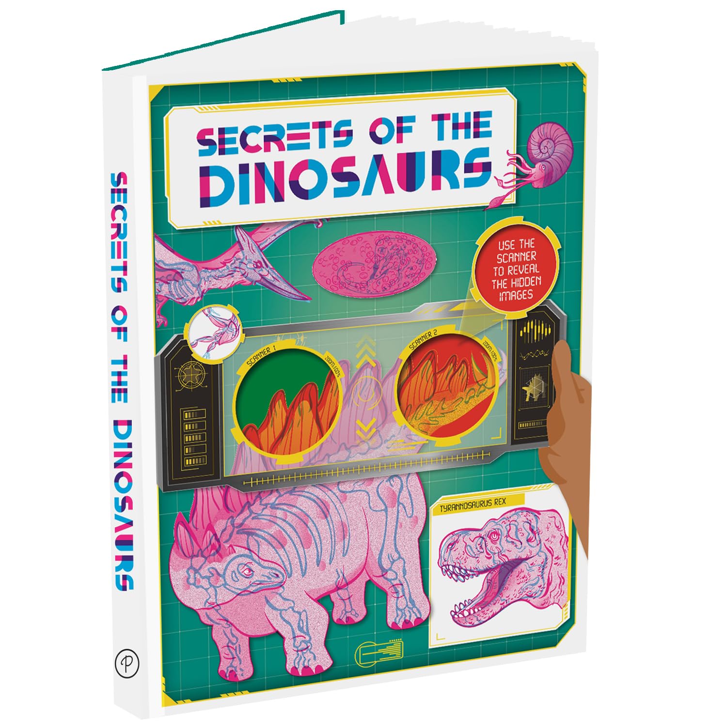 Secrets of the Dinosaurs | Reference book | Interactive book | Book with scanner | Activity book about Dinosaurs