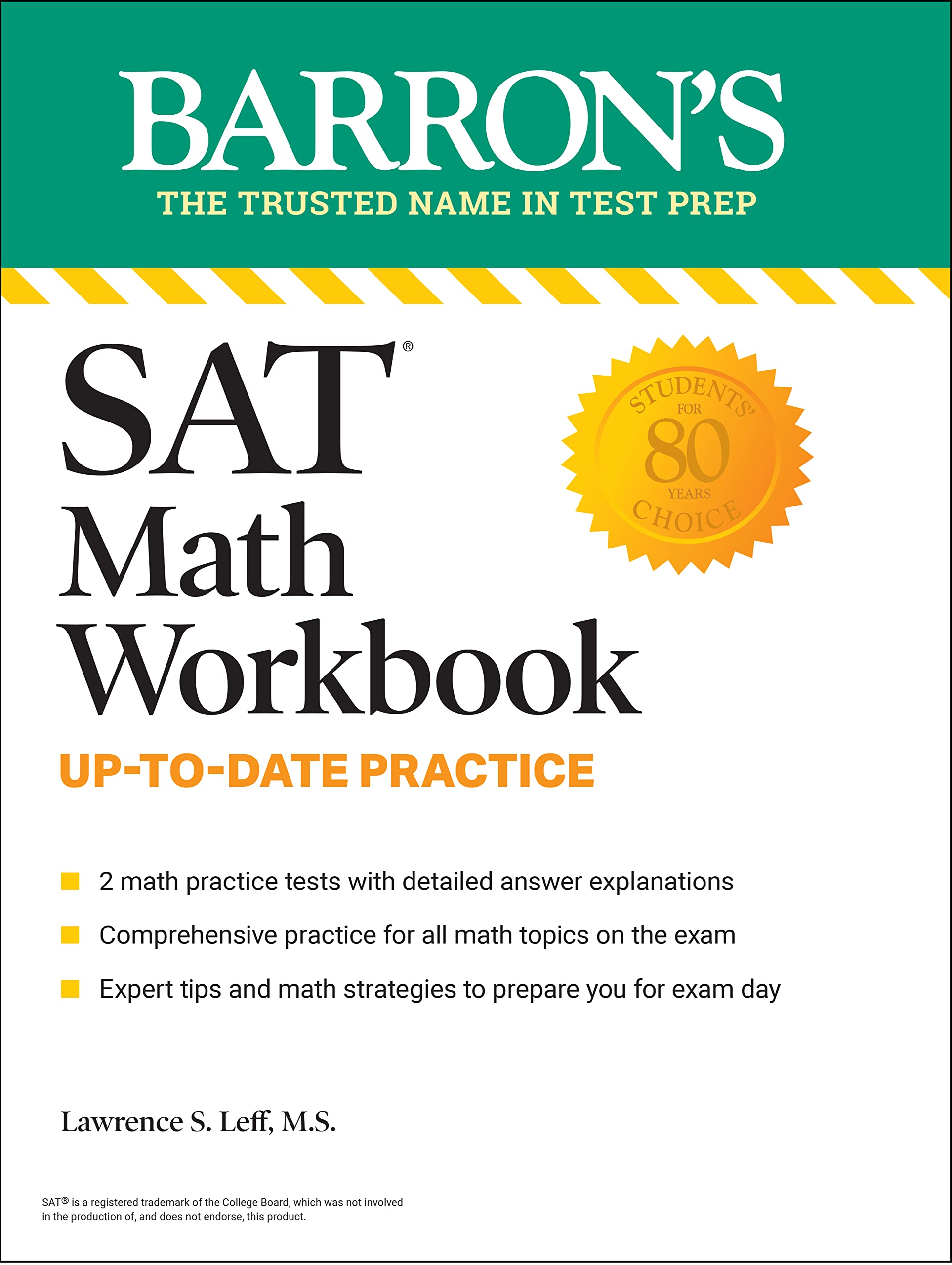 SAT Math Workbook (Barrons SAT Prep)