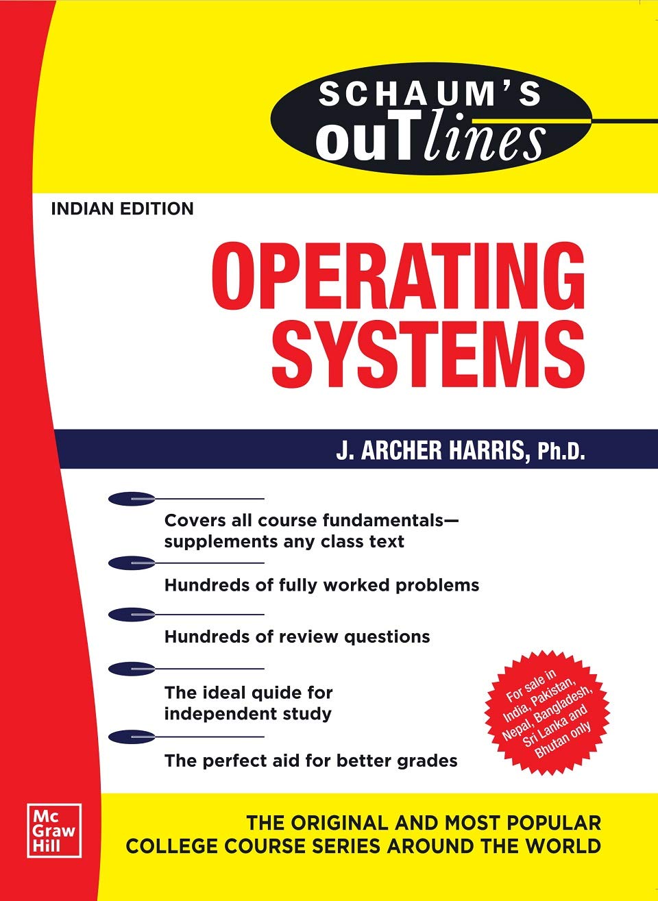 SCHAUMS OUTLINE OF OPERATING SYSTEMS / 1ST, EDITION