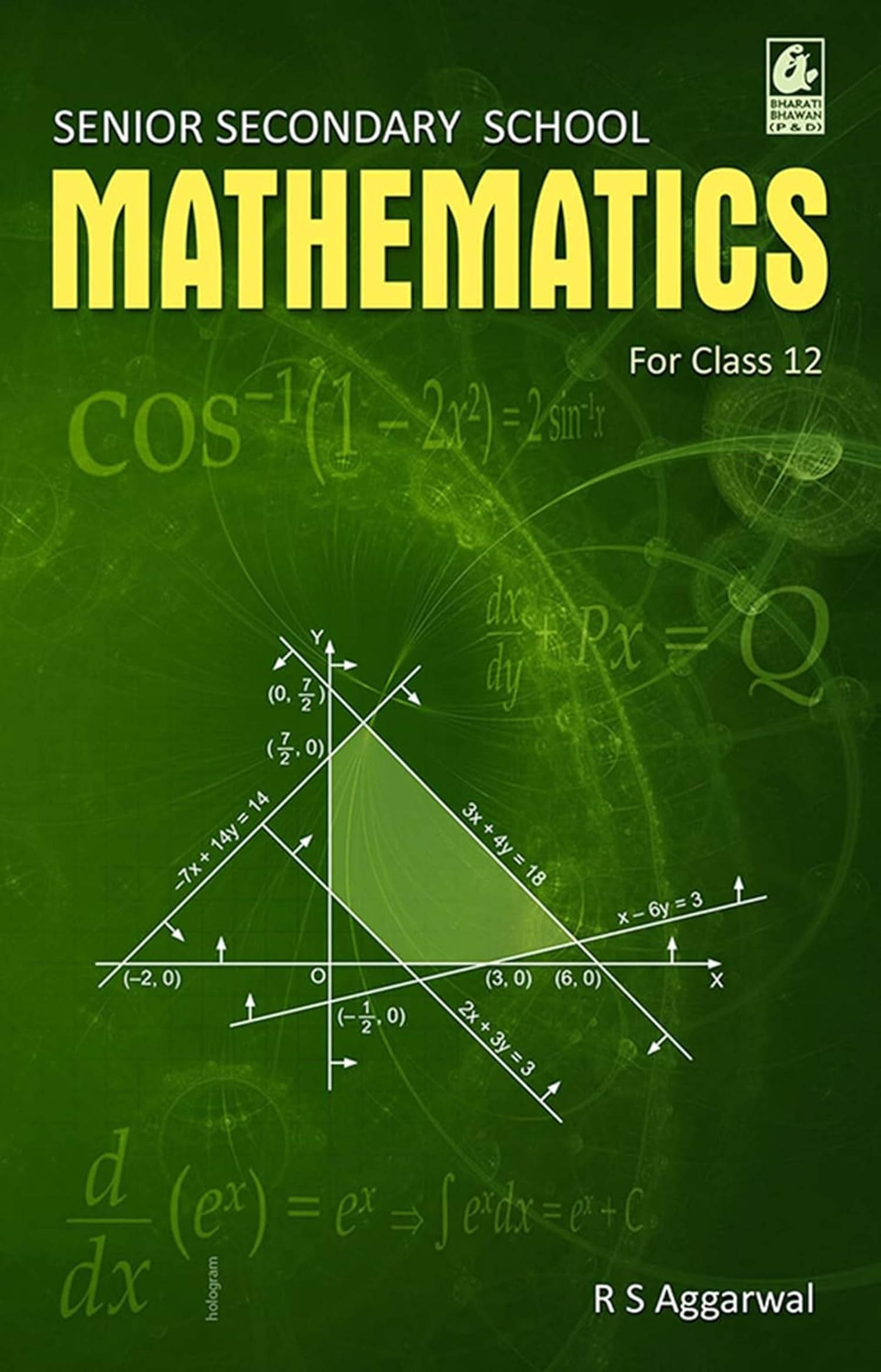 Secondary School Mathematics For Class 12  R.S. Aggarwal  Cbse  Examination 202526