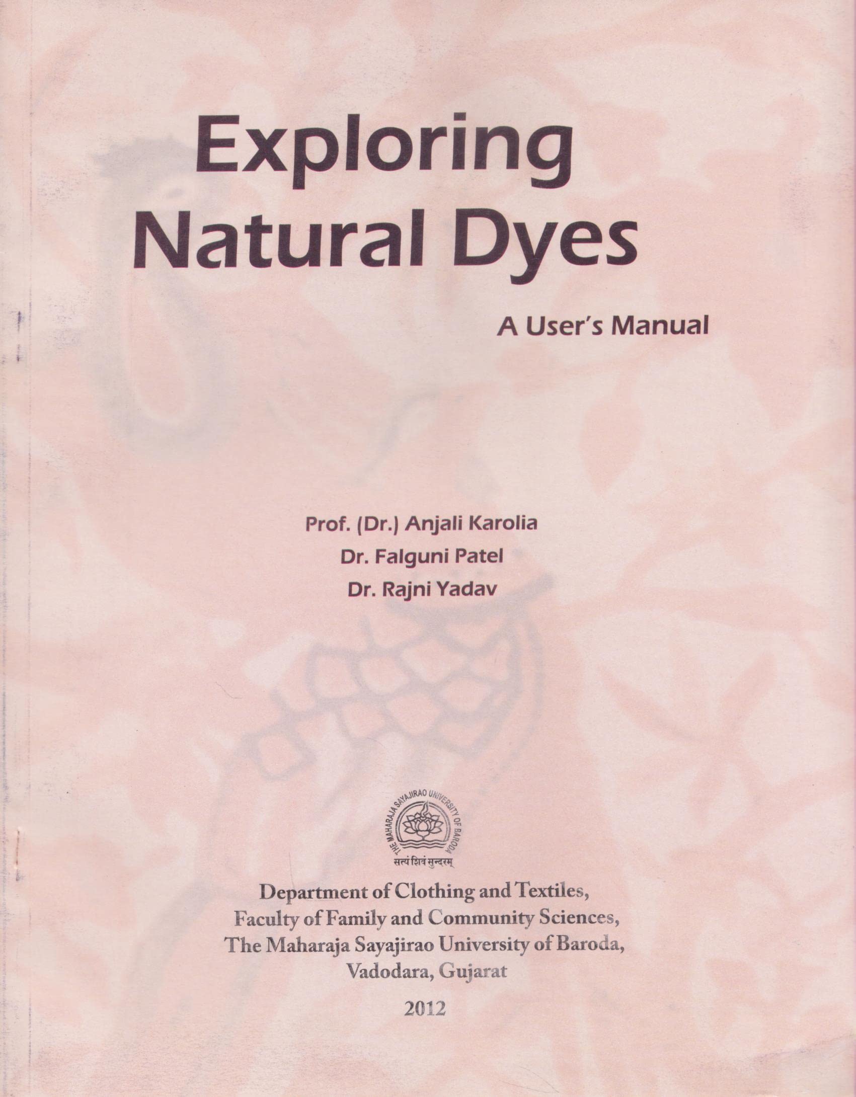 Exploring Natural Dyes
