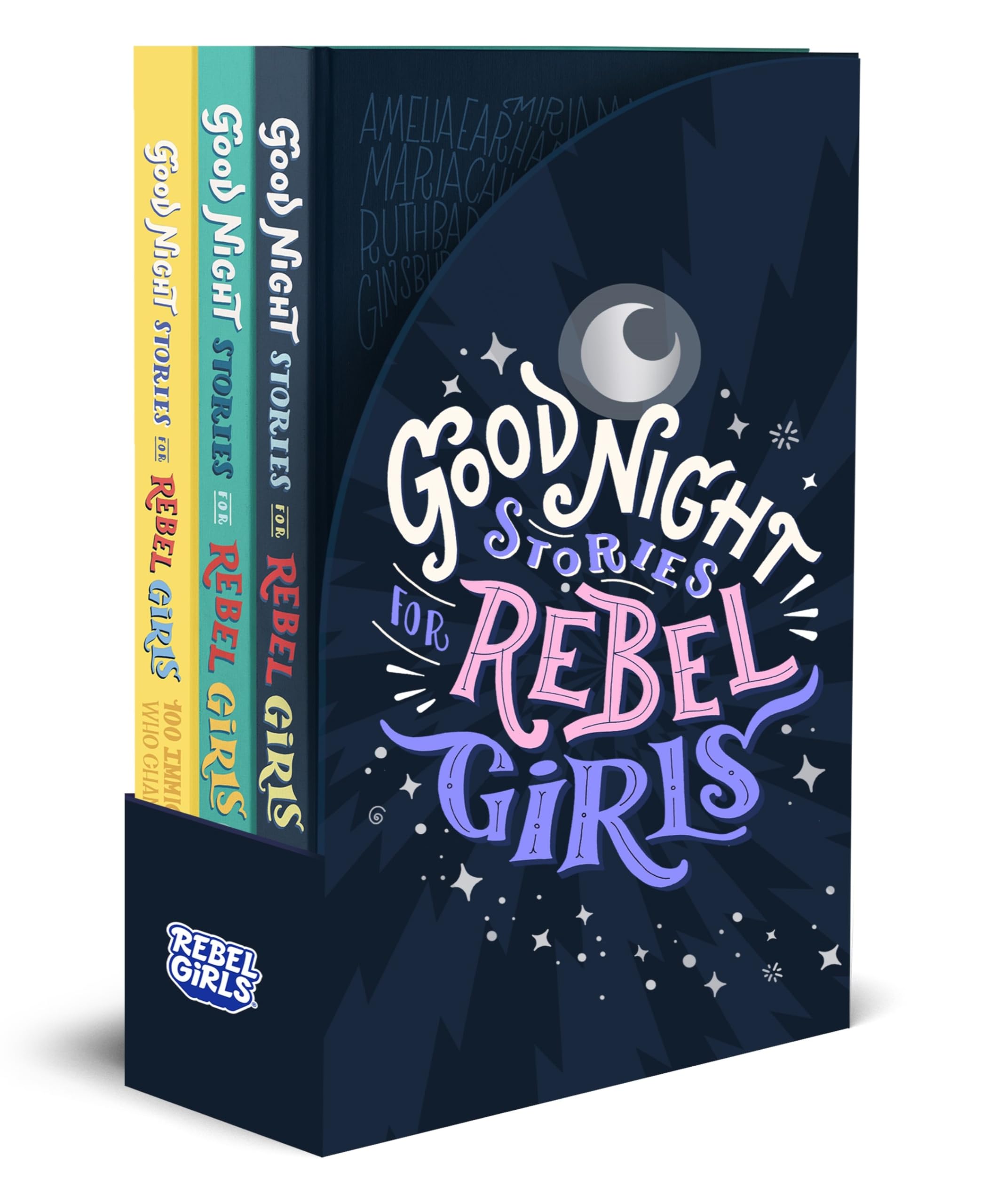Good Night Stories for Rebel Girls 3Book Gift Set