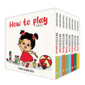 How to Play Series by SAM & MI | Set of 8 Interactive Board Books for Babies & Toddlers | Sensory Play & Motor Skills Developmen