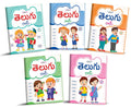 Telugu Handwriting Practice Books For Kids (Set Of 5) |   &  Writing Practice | Vowels, Consonants To 2 Letter & 3 Letter Words 