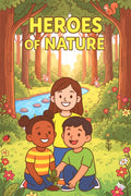Heroes of Nature: A Fun and Inspiring Coloring Book for Kids to Learn Kindness, Teamwork & Care for Nature