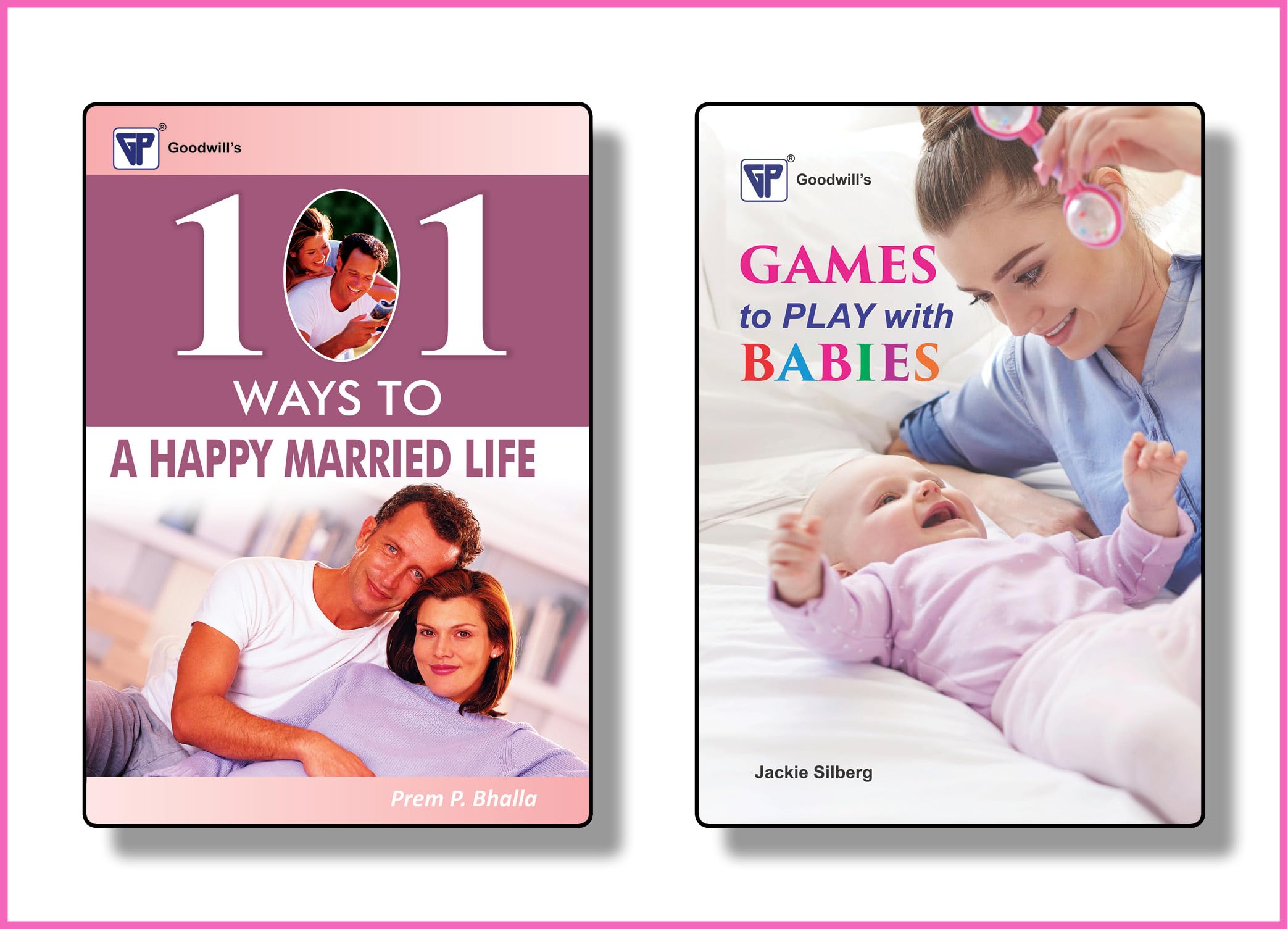 Must have buy for new parents and all couples  Set of 2 Books (Games to Play with Babies & 101 Ways to a Happy Married Life)