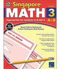Singapore Math Grade 4 Workbook4th Grade Addition, Subtraction, Multiplication, Division, Bar Graphs, Fractions, Length, Mass, 