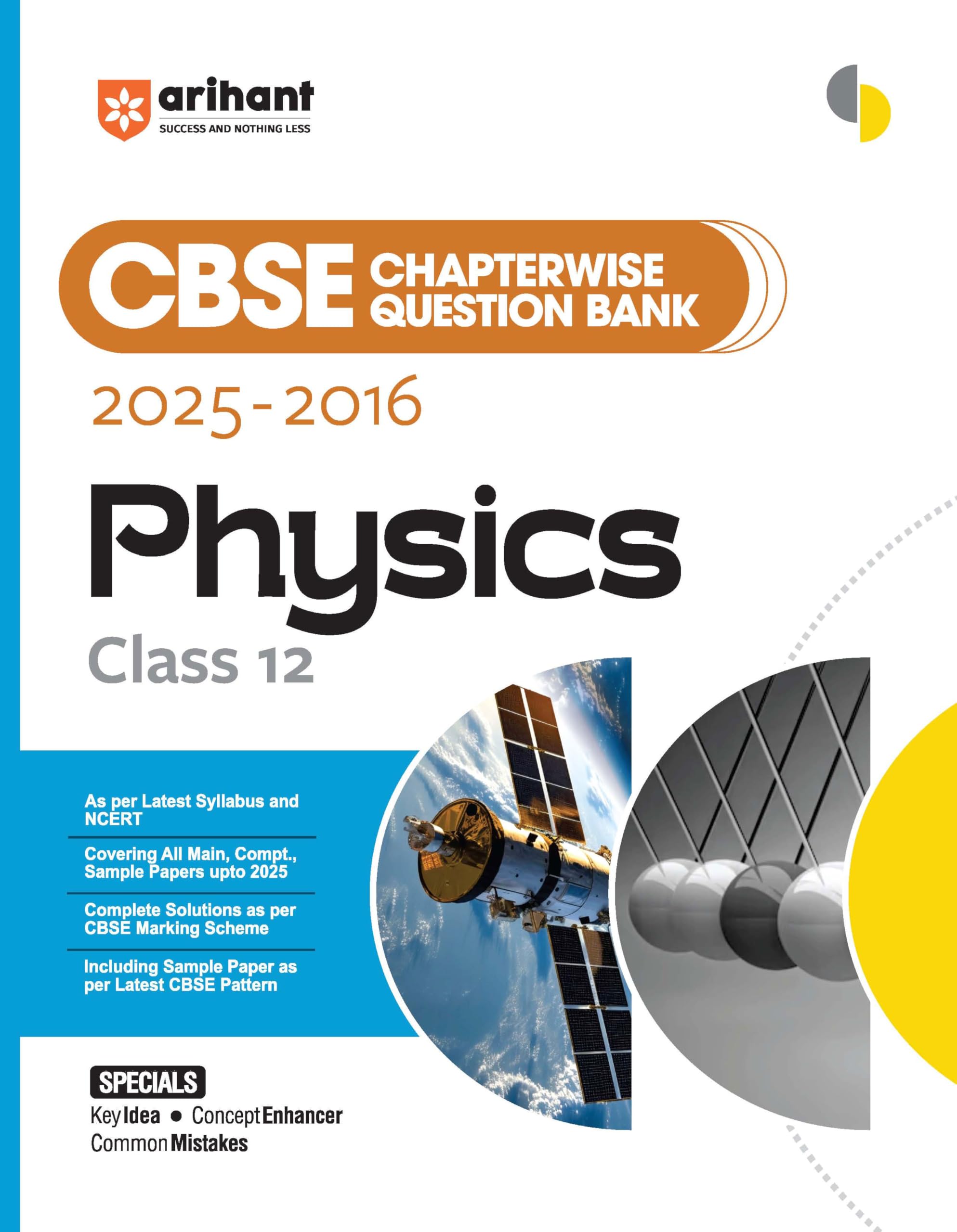 Arihant Cbse Chapterwise Question Bank 20252016 For Class 12 Physics | Latest Syllabus | Includes Solved Papers, Sample Papers, 