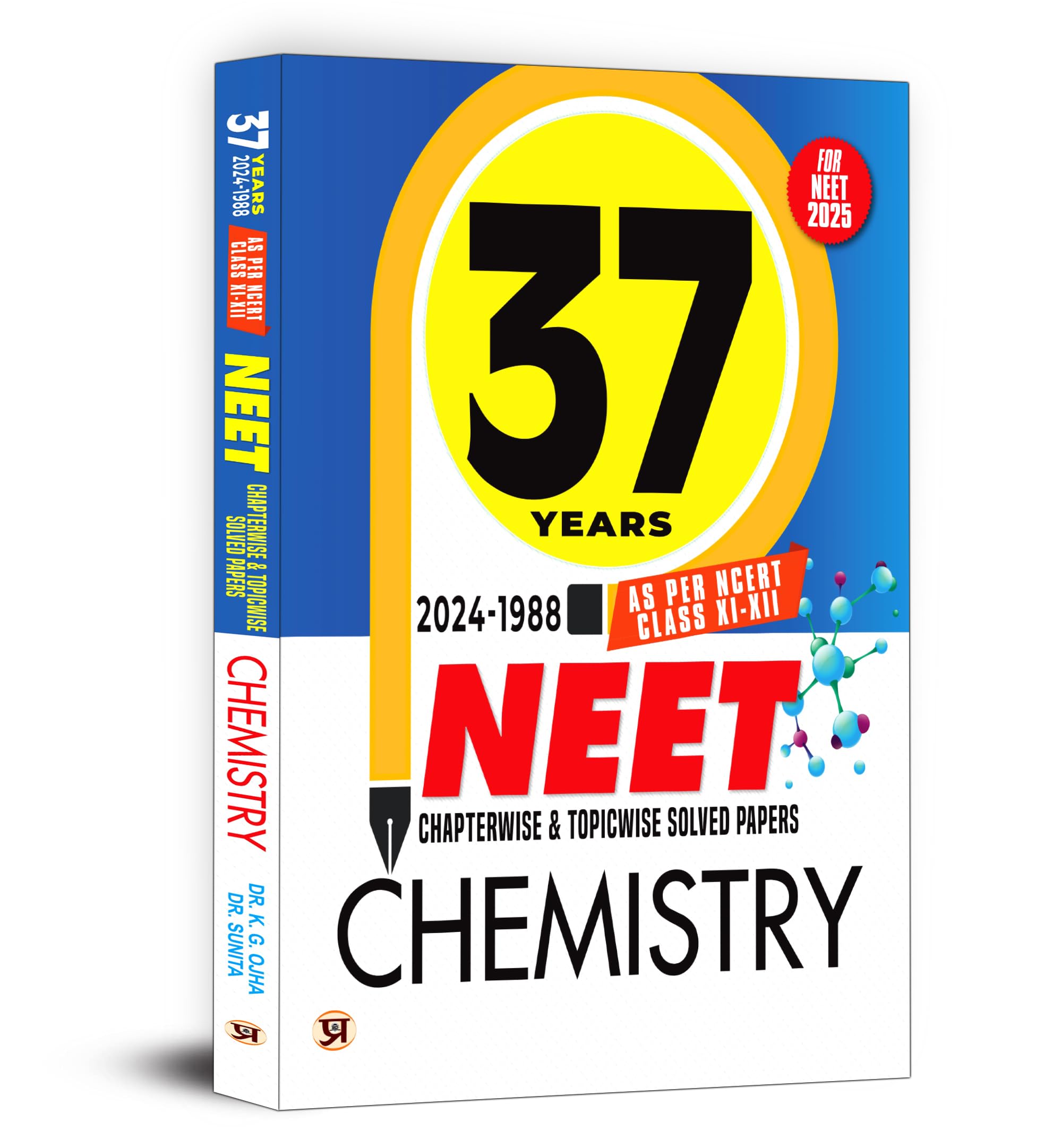 37 Years NEET Previous Year PYQs Solved Question Papers (20241988) | Chemistry  Chapterwise Topicwise Solutions For NEET Exam 