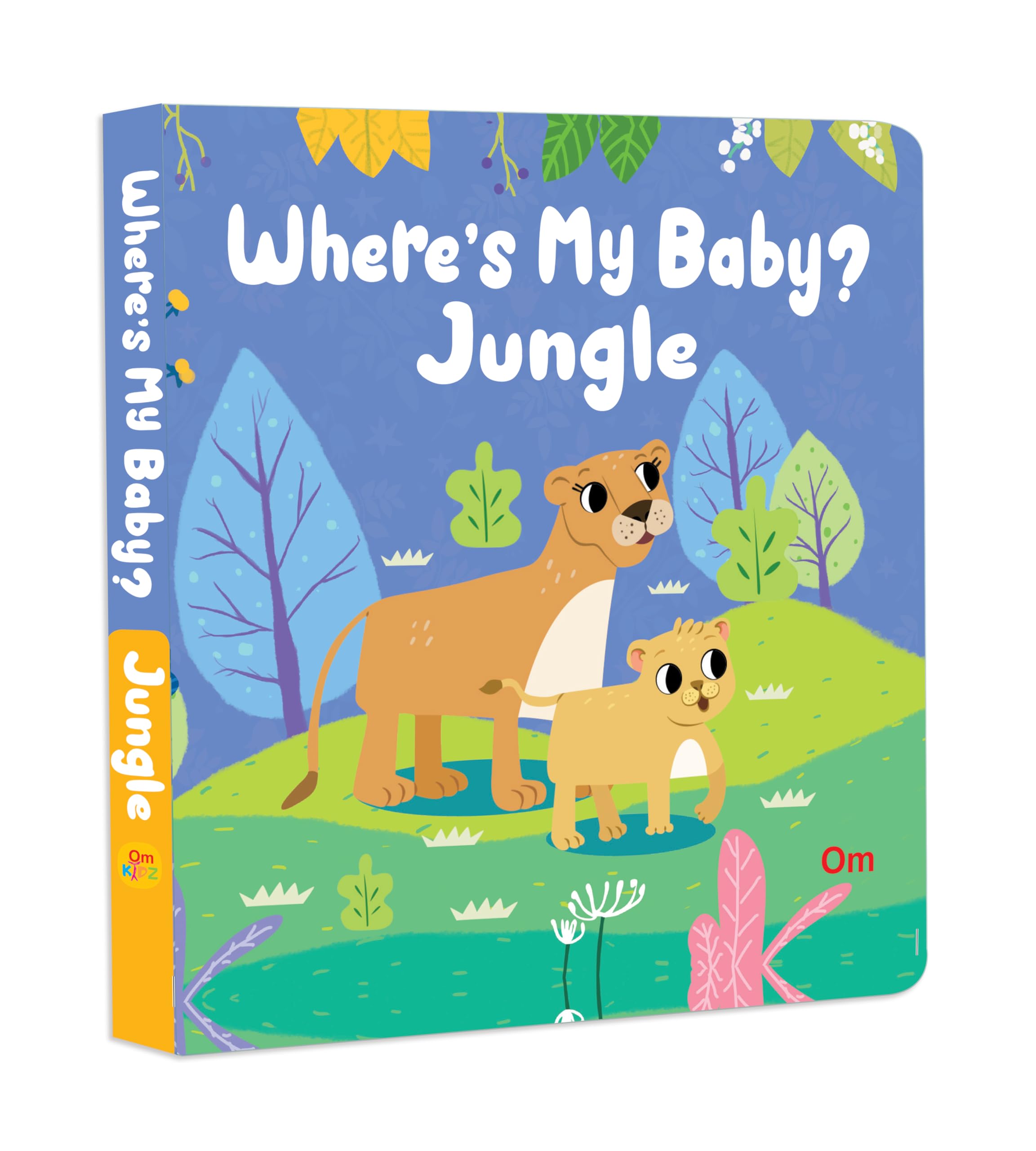 Board Book: Wheres My Baby? Jungle  Illustrated Story books for Kids