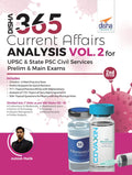 Disha 365 Current Affairs Analysis Vol. 2 For Upsc & State Psc Civil Services Prelim & Main Exams 2Nd Edition