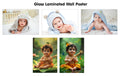 BABY POSTER  1, 2, 3 and KRISHNA BABY POSTER  1 and 2 (GLOSS LAMINATION) : baby Krishna laminated poster, adorable baby wall 