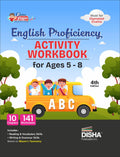 Disha Perfect Genius English Proficiency Activity Workbook For Ages 5 To 8  4Th Edition | Must For Olympiad Exams | Builds 141 
