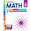 Spectrum 8th Grade Math Workbook, Mathematics Middle School Books Covering Pythagorean Theorem, Geometry, Linear Equations, Rati