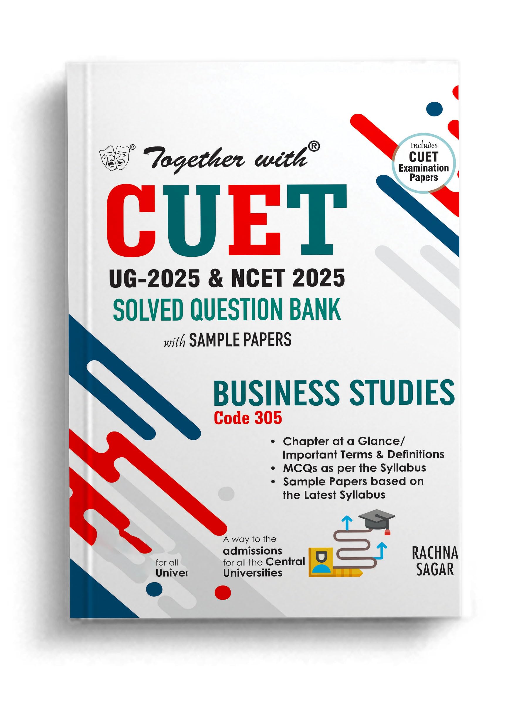 Together With CUET UG Entrance Exam Books 202526 Business Studies Solved Question Bank With Sample Paper