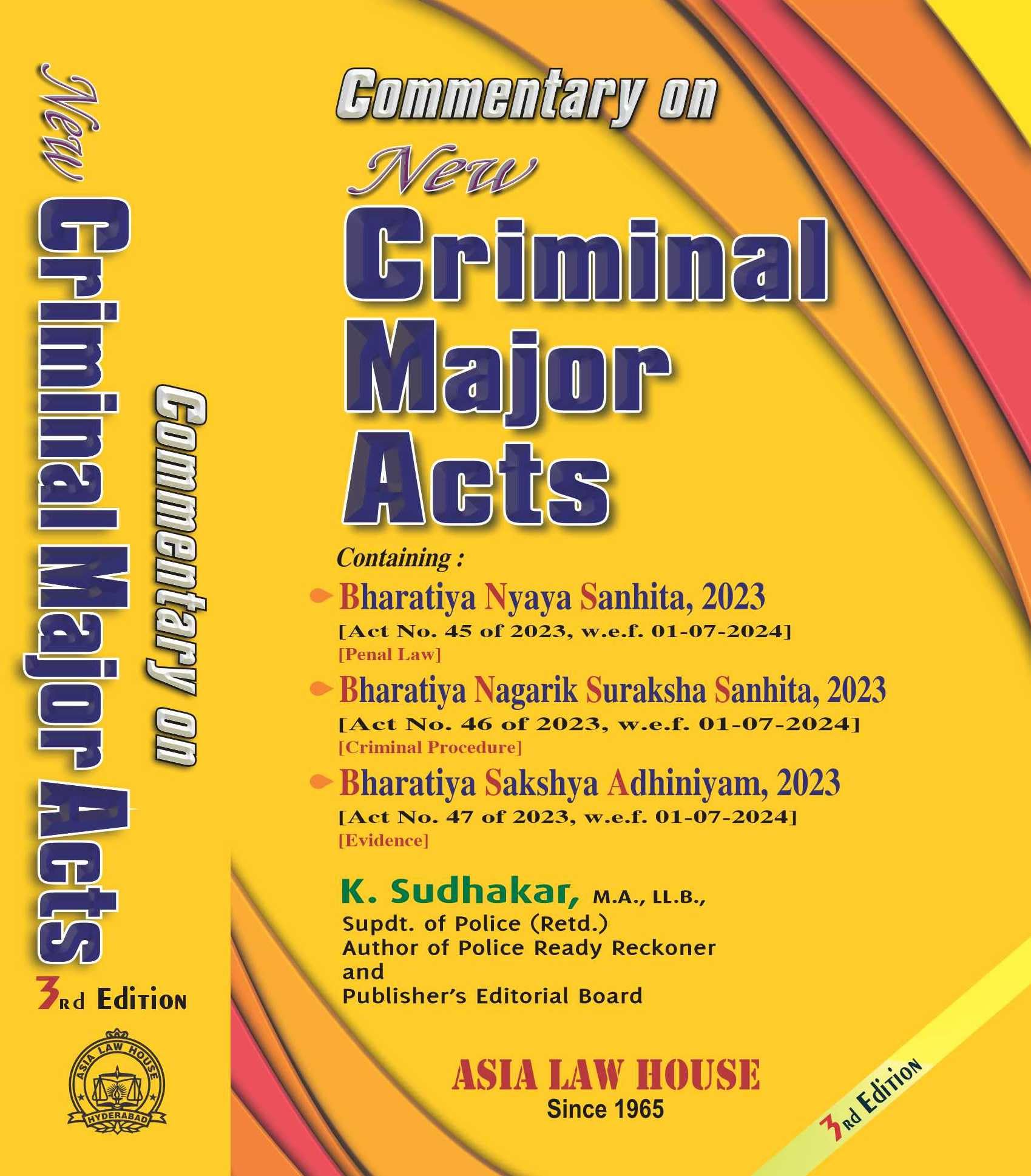 Commentary On New Criminal Major Acts.2024